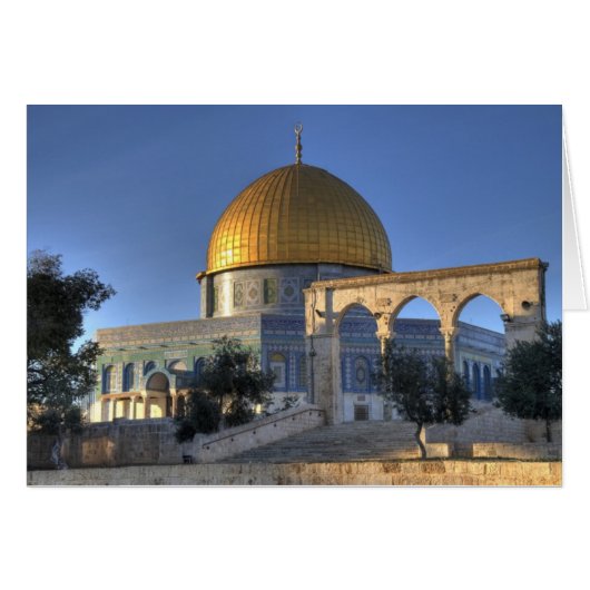 Jerusalem Dome Cards (Front Horizontal)