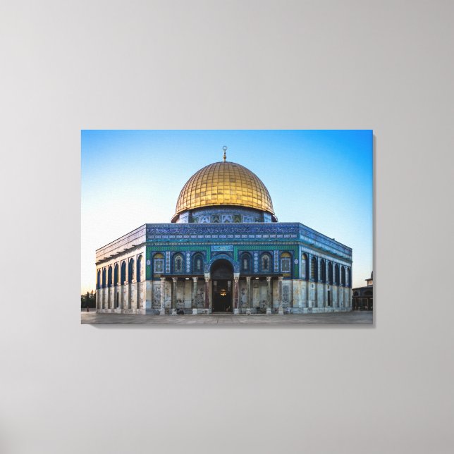 Jerusalem - Dome of the Rock Canvas Print (Front)
