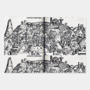 Jerusalem during the reign of Solomon Wrapping Paper Sheets