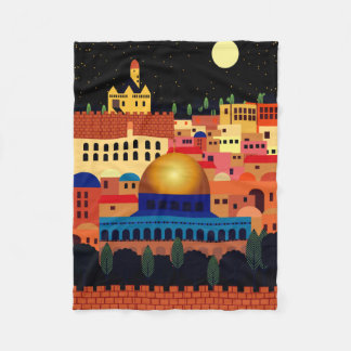 Jerusalem Fleece Blanket