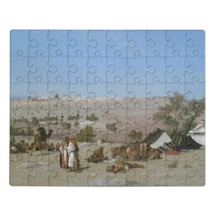 Jerusalem from the Mount of Olives 1880 Jigsaw Puzzle