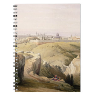 Jerusalem from the Mount of Olives, April 8th 1839 Notebook