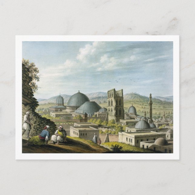 Jerusalem from the West, pub. by William Watts, 18 Postcard (Front)