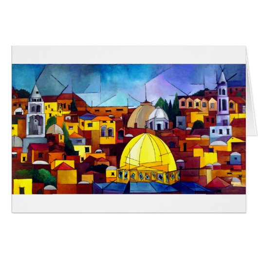 JERUSALEM HEART CARDS (Front Horizontal)