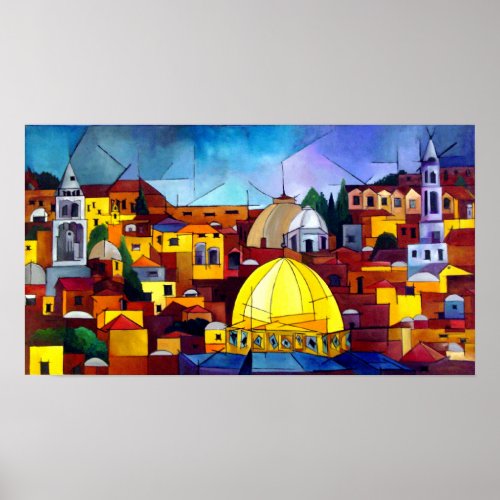 JERUSALEM HEART POSTER