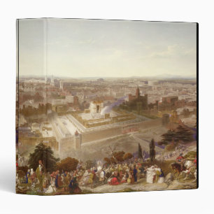 Jerusalem in her Grandeur, engraved by Charles Mot Binder