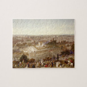 Jerusalem in her Grandeur, engraved by Charles Mot Jigsaw Puzzle