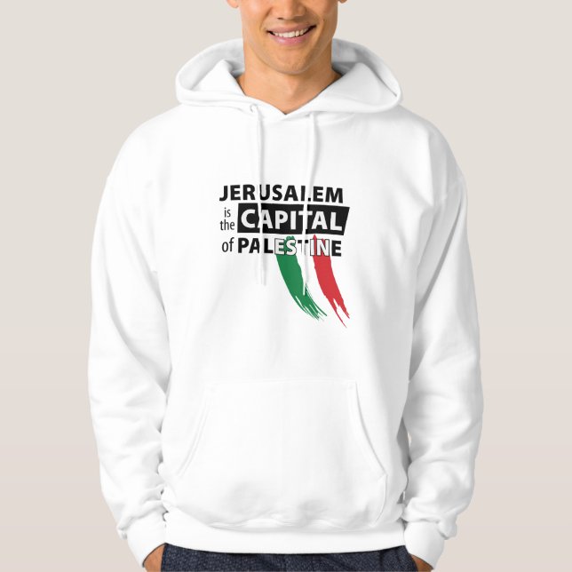 Jerusalem is the capital of Palestine Hoodie (Front)