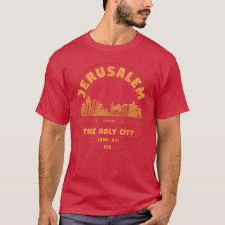 Jerusalem Israel City Badge family T-Shirt