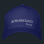 Jerusalem Israel Embroidered Baseball Cap<br><div class="desc">Embroidered Jerusalem Hat</div>