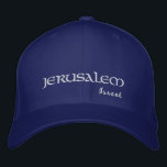 Jerusalem Israel Embroidered Baseball Cap<br><div class="desc">Embroidered Jerusalem Hat</div>
