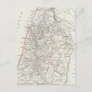 Jerusalem, Israel, Jordan Postcard