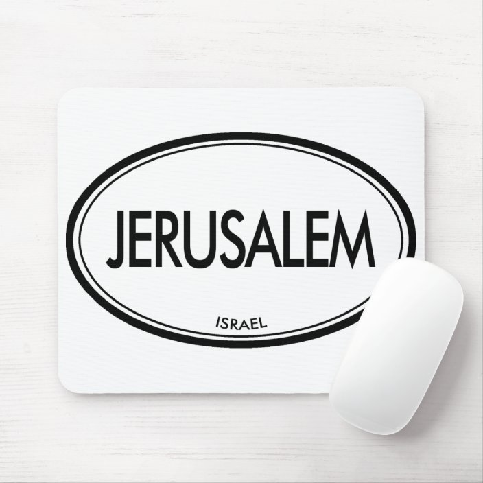 Jerusalem, Israel Mouse Pad