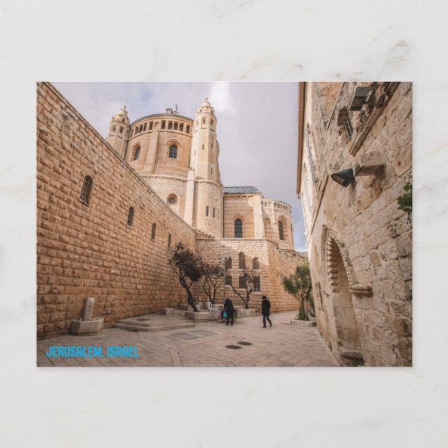 JERUSALEM, ISRAEL POSTCARD (Front)