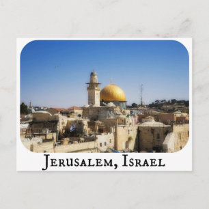 Jerusalem, Israel Postcard