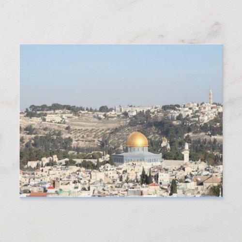 Jerusalem Israel Postcard