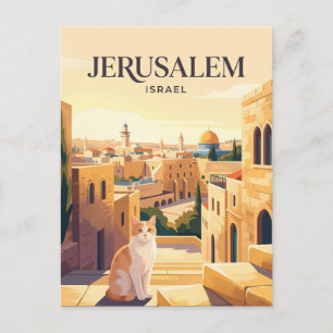 Jerusalem Israel Postcard
