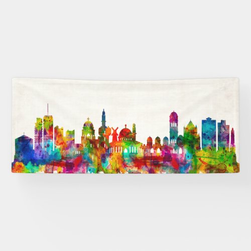 Jerusalem Israel Skyline Banner