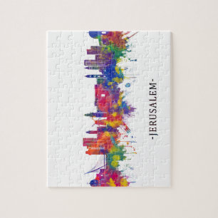 Jerusalem Israel Skyline Jigsaw Puzzle