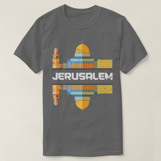 Jerusalem Israel T-Shirt (Design Front)