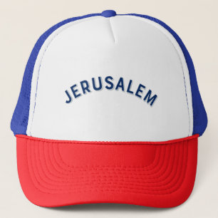 Jerusalem Isreal Trucker Hat