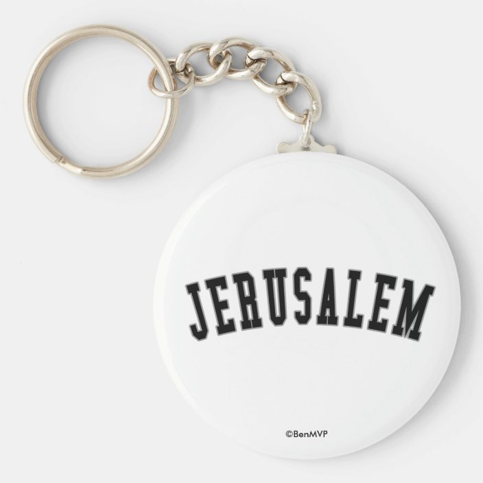 Jerusalem Key Chain