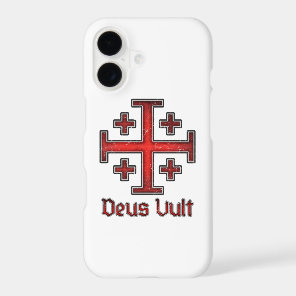 Jerusalem Knight Templar Crusader Cross Christian iPhone 17 Case