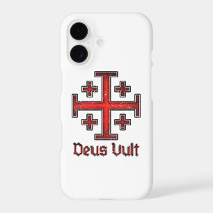 Jerusalem Knight Templar Crusader Cross Christian iPhone 17 Case