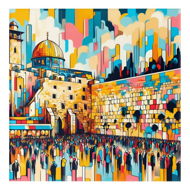 Jerusalem Modern Art Cubism (Front)