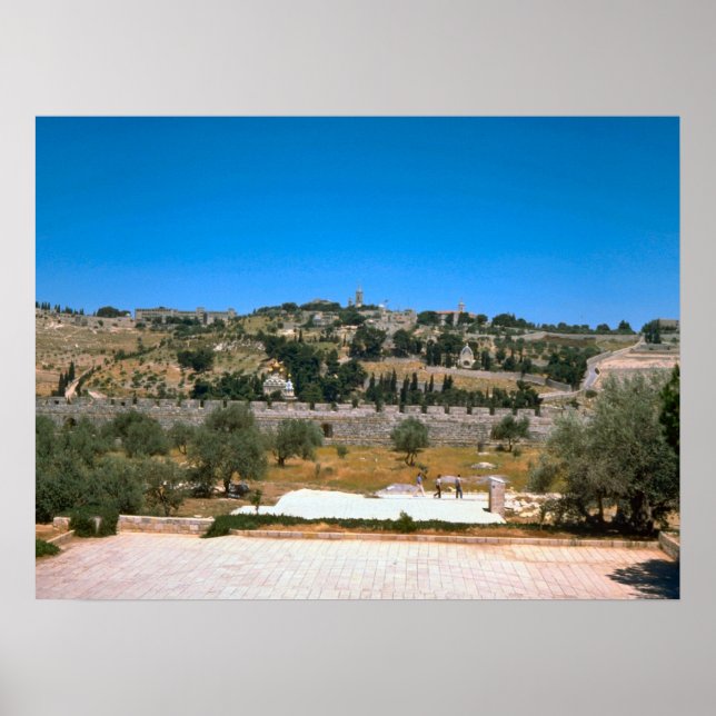 Jerusalem, Mount Zion Poster (Front)