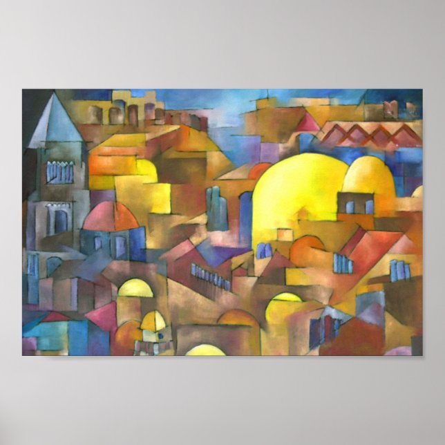 Jerusalem Old city Poster (Front)