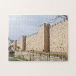 Jerusalem Old City Walls puzzle<br><div class="desc">A beautiful view of Jerusalem Old City Walls printed on a puzzle.</div>