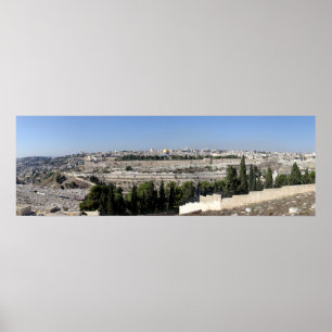 Jerusalem Panorama Poster