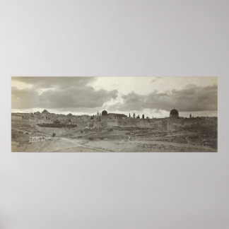 Jerusalem Panorama Poster