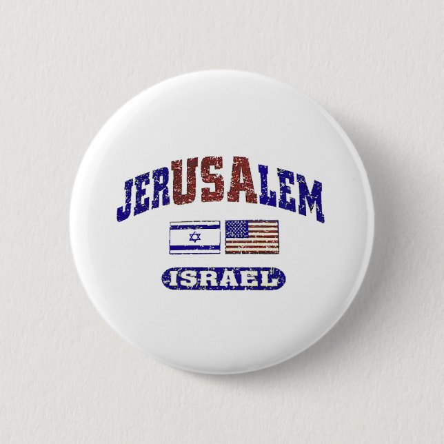 JerUSAlem Pinback Button (Front)