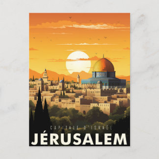 Jerusalem - poster - poster postcard