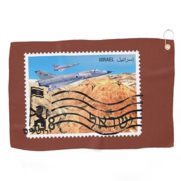 Jerusalem Reunification 50th Anniversary Golf Towel Jerusalem Reunification 50th Anniversary Golf Towel