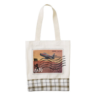 Jerusalem Reunification 50th Anniversary Zazzle HEART Tote Bag