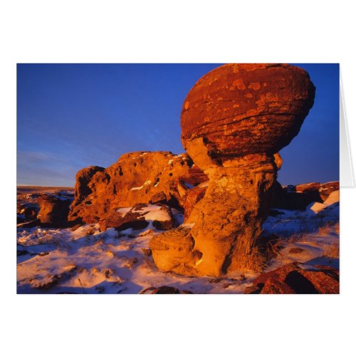 Jerusalem Rocks in Winter near Sweetgrass