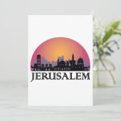 Jerusalem Skyline - Israel Travel (Standing Front)