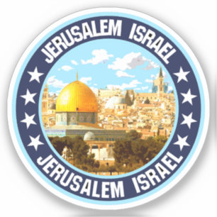 Jerusalem sticker