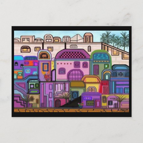 Jerusalem Tapestry Postcard