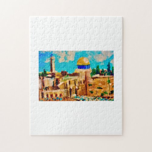 Jerusalem The Wailing Wall Jigsaw Puzzle