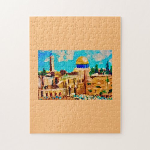 Jerusalem The Wailing Wall Jigsaw Puzzle