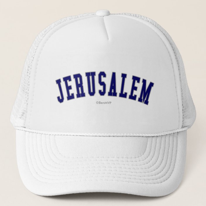Jerusalem Trucker Hat