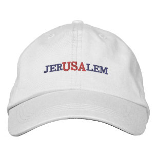 Jerusalem USA Embroidered Baseball Cap