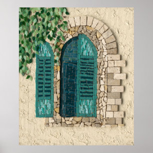 Jerusalem Window Poster