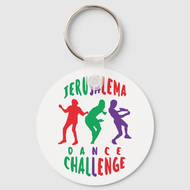 JERUSALEMA DANCE CHALLENGE KEYCHAIN (Front)