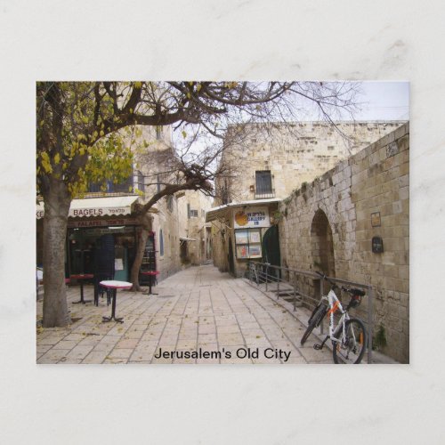 Jerusalems Old City Postcard