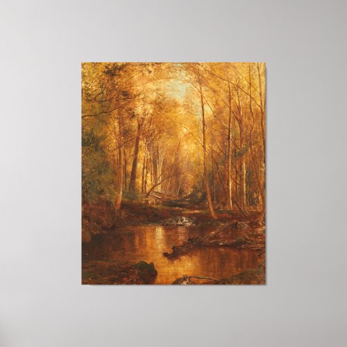 JERVIS McENTEE _ Autumn in the Catskills _ 1873 _  Canvas Print